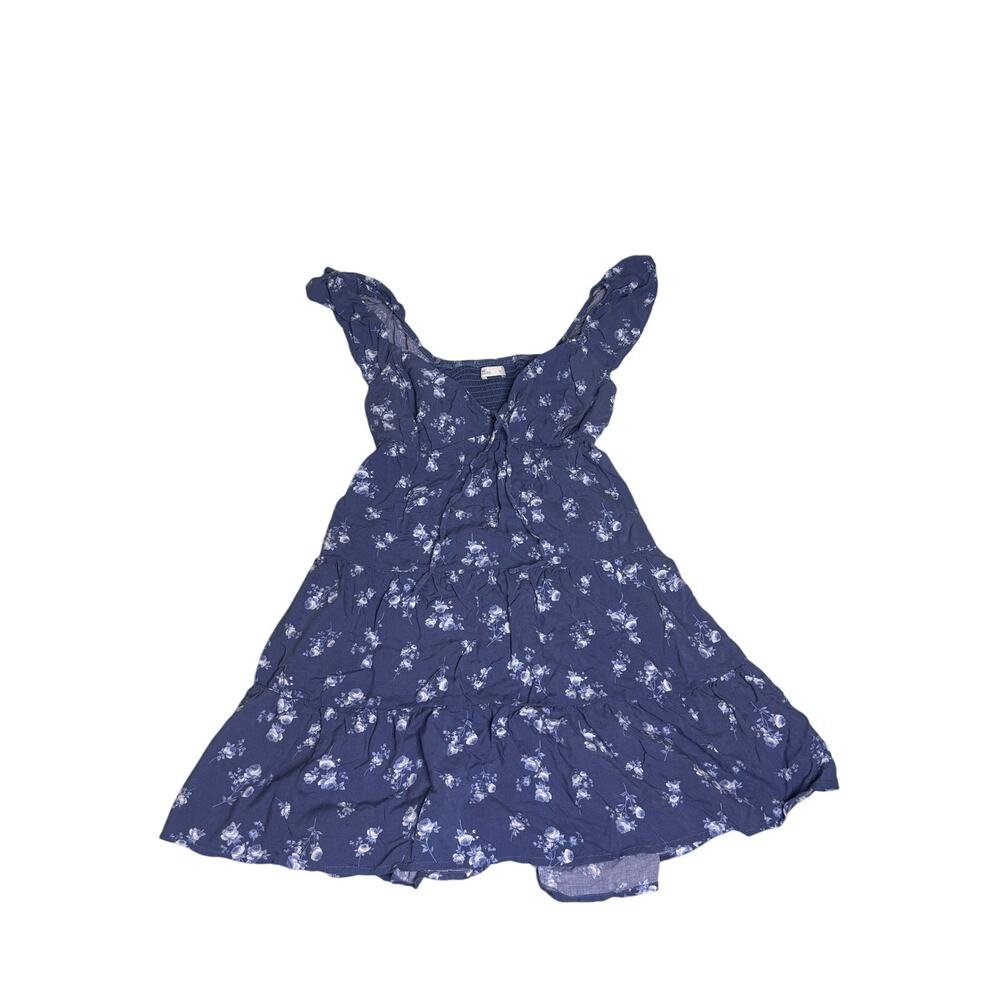 Hollister Blue Floral Mini Dress Size S